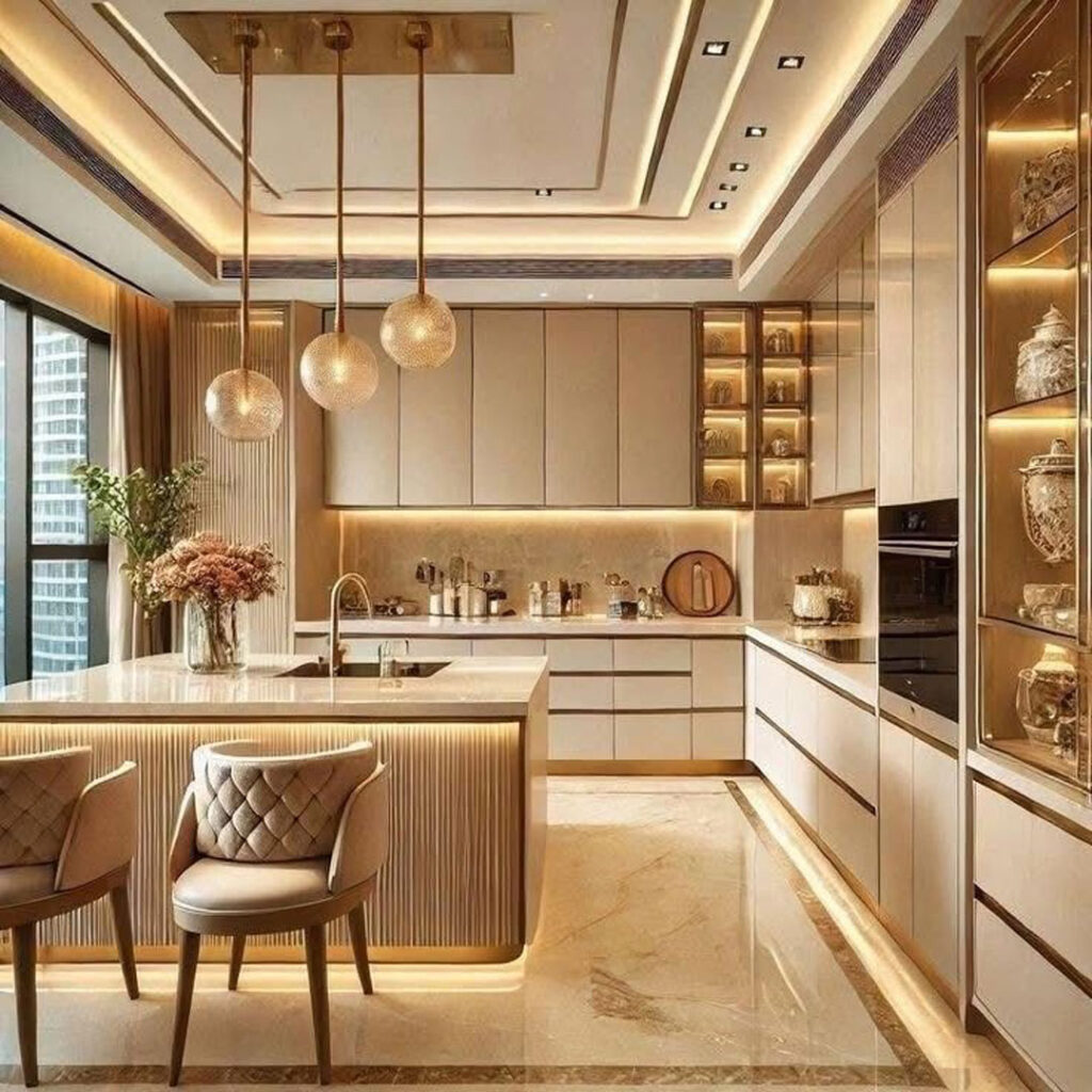 طراحی کابینت آشپزخانه زیبا