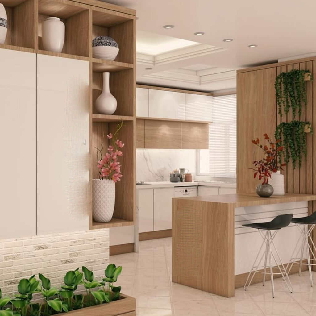طراحی کابینت آشپزخانه جذاب