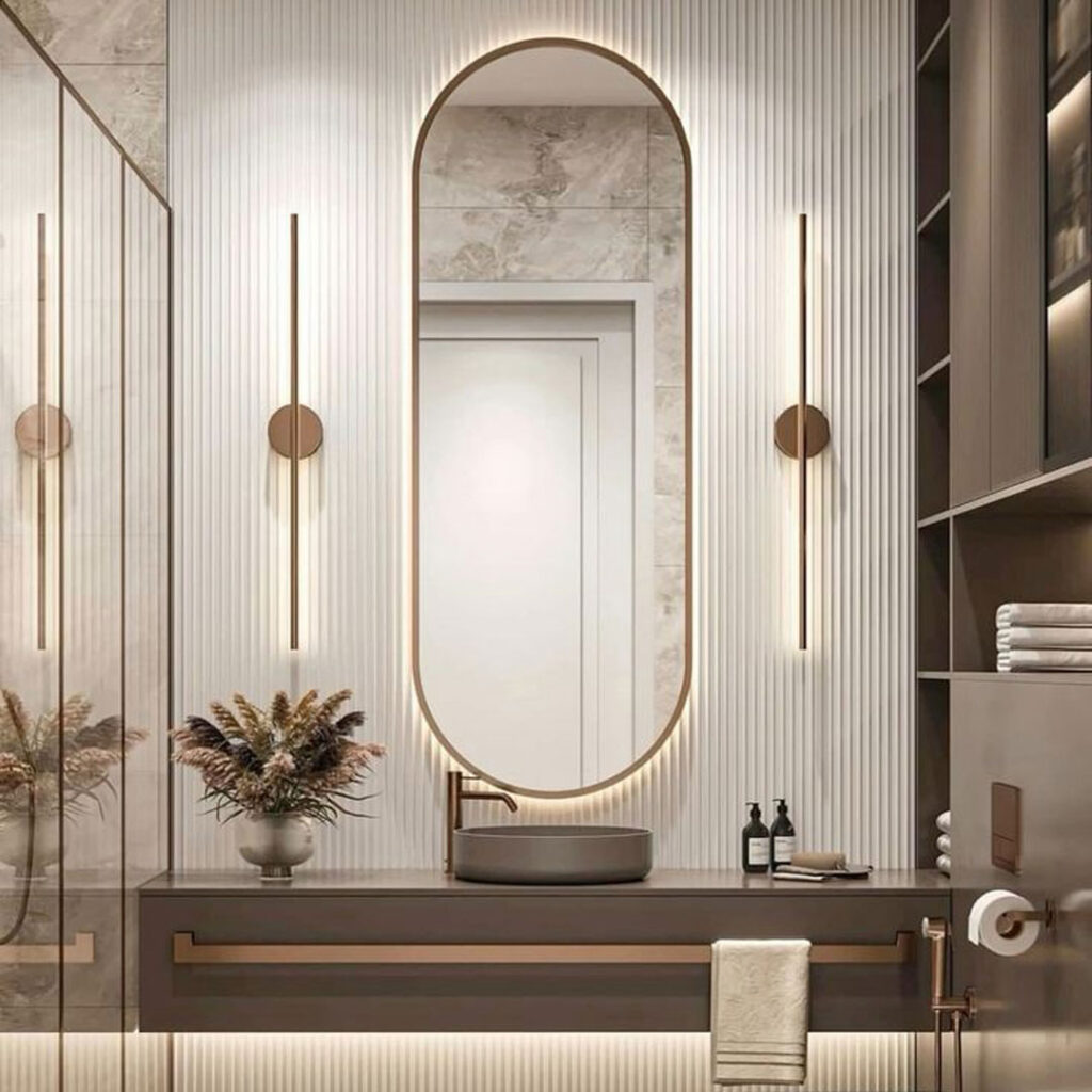 طراحی روشویی سرویس بهداشتی شیک