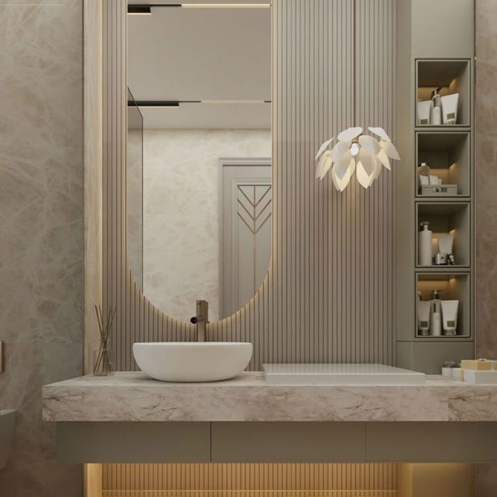 طراحی روشویی سرویس بهداشتی خاص
