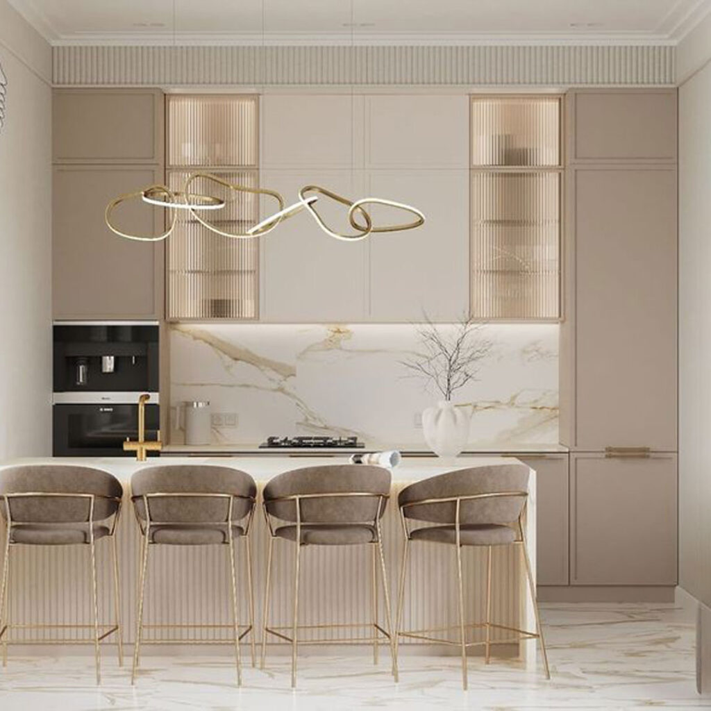 طراحی کابینت آشپزخانه کوچک