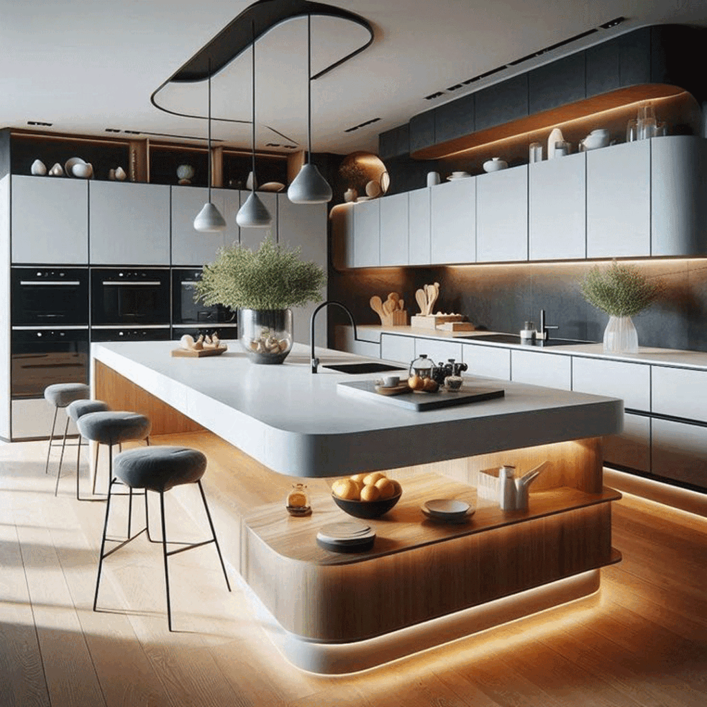 طراحی کابینت آشپزخانه خاص