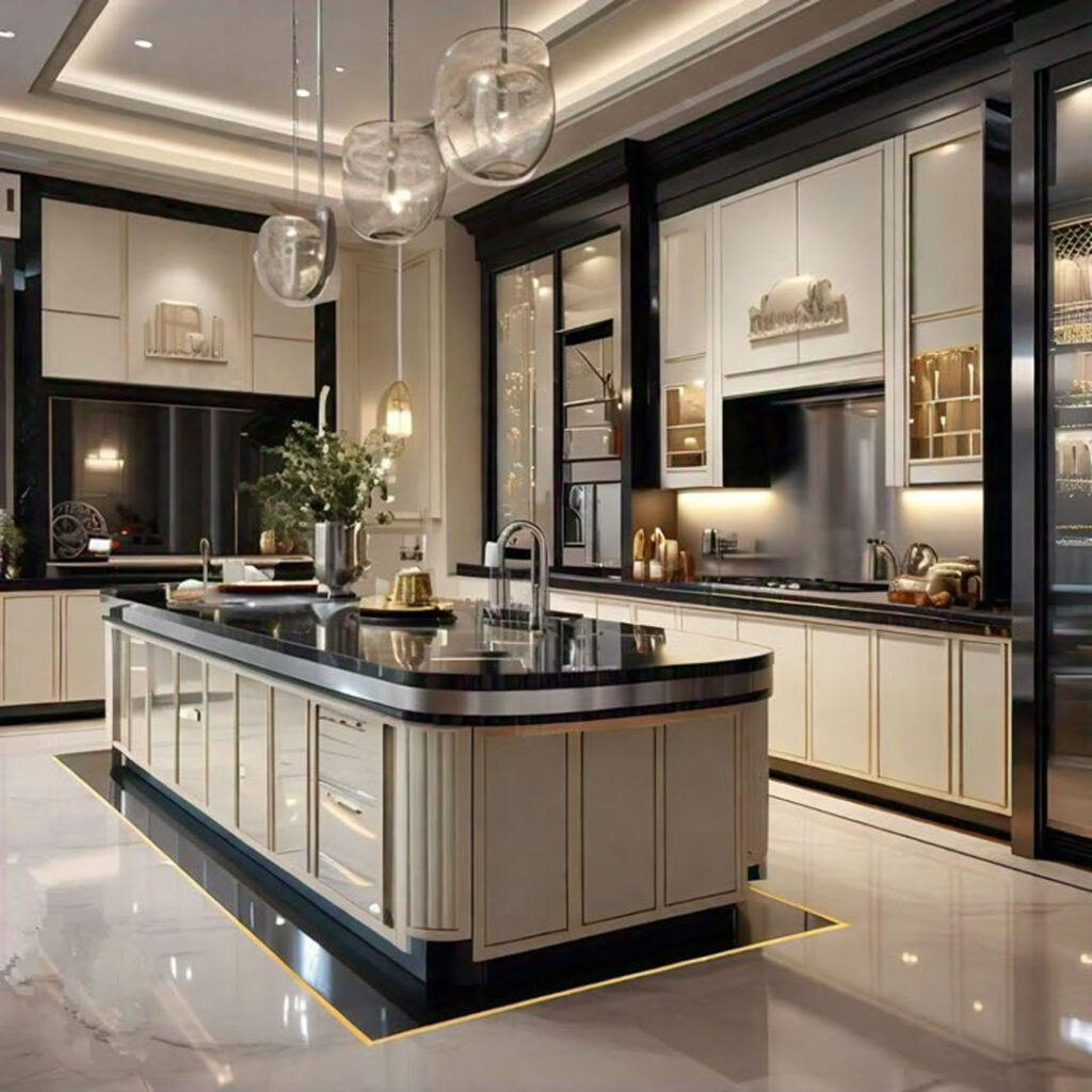 خاص ترین طراحی آشپزخانه به سبک نئوکلاسیک